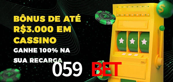 059 bet melhor bônus de depósito